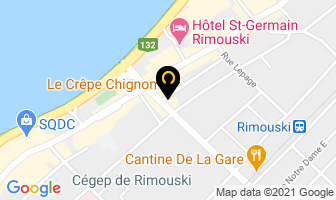 Metta Studio De Yoga in Rimouski map