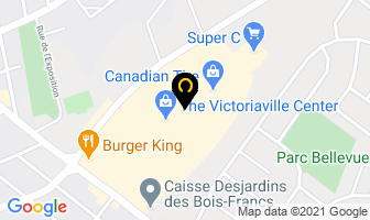 Meuble Perreault in Victoriaville map