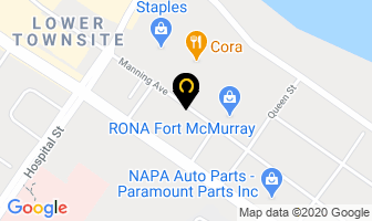 Meyers Realty Inc in Fort McMurray map