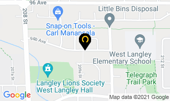 Meyland Industries in Langley map