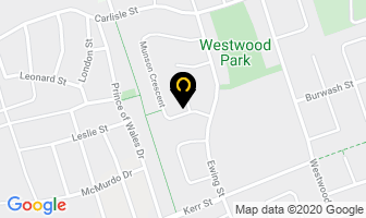 Mezzo Property Management in Cobourg map