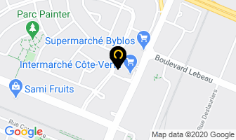 M.g Coiffure in Brantford map