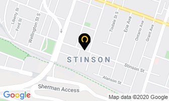 Mgbe Stinson Inc in Hamilton map