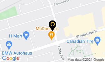 Mi Kamocha Cafe in Vaughan map
