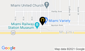 Miami Fine Foods in Thompson map