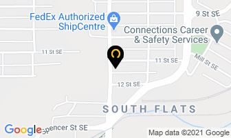 Michael Dietrich Law Office in Medicine Hat map
