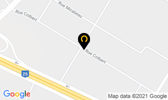 Michael Rossy Inc in Anjou map