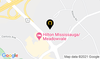 Michael Sinclair Insurance in Mississauga map