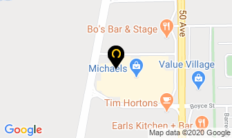 Michaels in Red Deer map