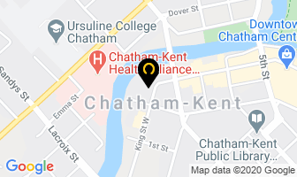 Michaud Gilles Construction Ltd in Chatham-Kent map