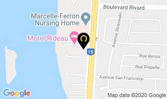 Michel Blain Automobiles in Brossard map