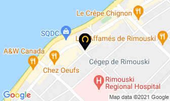 Micro-Data Informatique Inc in Rimouski map