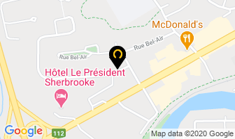 Micro Estrie in Peterborough map