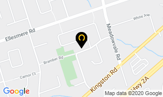 Micro Point Online in Orillia map
