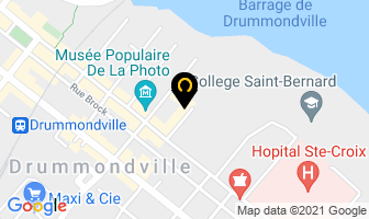 Microage in Drummondville map