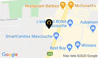 Microbytes in Mascouche map