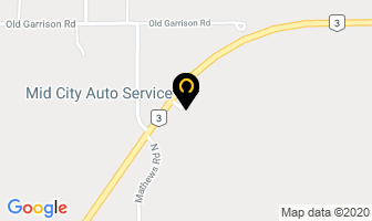 Mid City Auto Service in Mississauga map