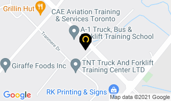 Mid-East Express Inc in Mississauga map