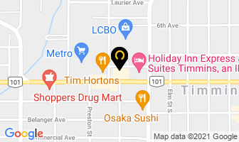Mid Town Bowl in Steinbach map