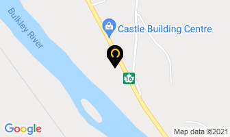 Mid Valley Concrete in Smithers map