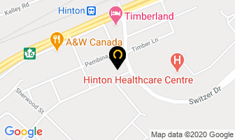 Mid-West Glass Ltd in Hinton map