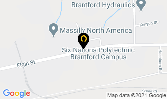 Middelkoop Sheetmetal Ltd in Brantford map