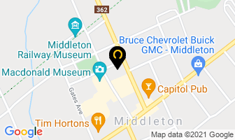 Middleton Baptist Church in Middleton map