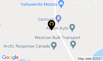 Midnight Sun Energy Ltd in Yellowknife map