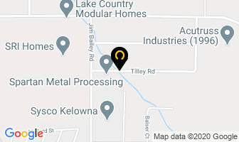 Midvalley Sandblasting & Painting Ltd in Kelowna map
