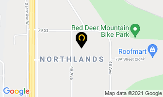 Midway Appliance Service Ltd in Red Deer map