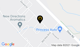 Midway Automotive in Mississauga map