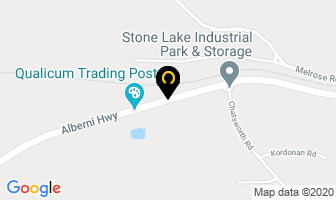 Midway Industrial Park Ltd in Qualicum Beach map