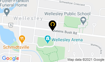Midwest Farm Systems in Wellesley map