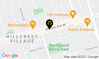 Mignon Cuts in Orillia map