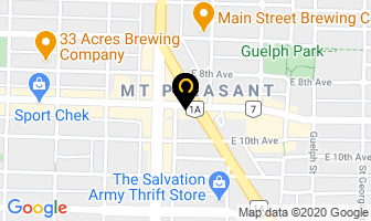 Mika Makeup in Toronto map