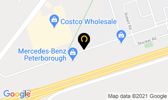 Mike Nadeau Autobody in Peterborough map