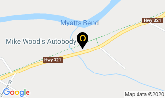 Mike Wood's Autobody in Oxford map