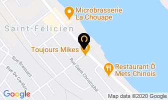 Mikes in Saint-félicien map