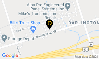 Mike's Transmission Repair in Selkirk map