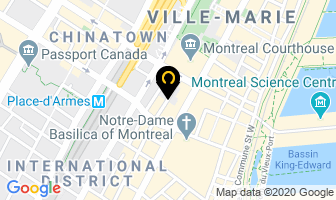 Milan Pole Dance Studio in Montreal map