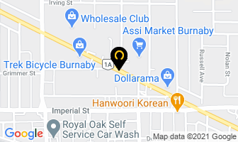 Milani Snow Removal Service in Brant map