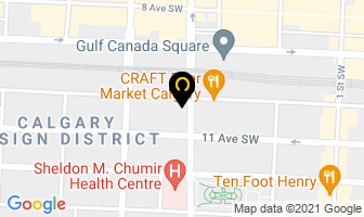 Miles Davison Llp John E Davison in Calgary map