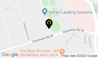 Milestone Christian Ministries in Ajax map