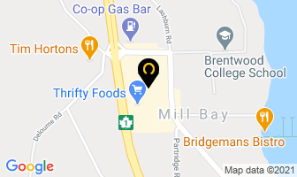 Mill Bay Family Chiropractic in Mill Bay map