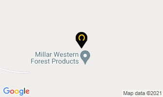 Millar Western Forest Products Ltd in Fox Creek map