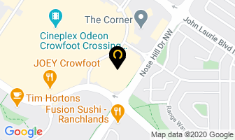 Millennium Smile-Crowfoot Dental in Calgary map