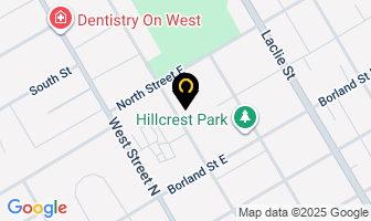 Miller Dental Care in Orillia map