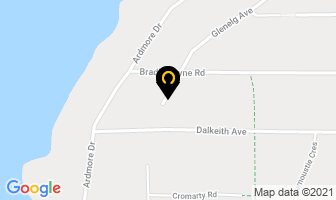 Miller Fence in North Saanich map