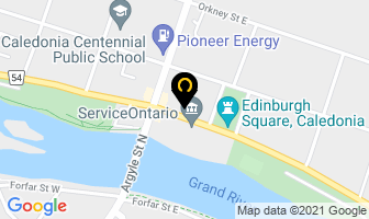 Miller Funeral Chapel Ltd in Caledonia map