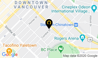 Millington Photography in Vancouver map